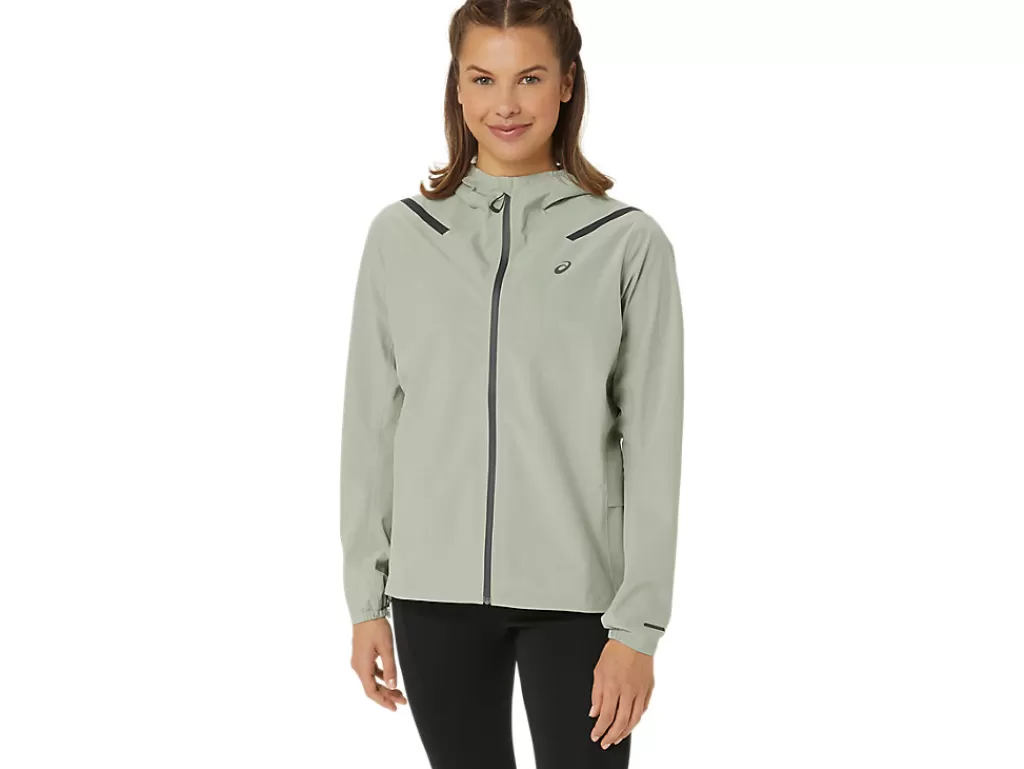 ASICS Kleding | Jassen en vesten>ACCELERATE WATERPROOF 2.0 JACKET Olive Grey