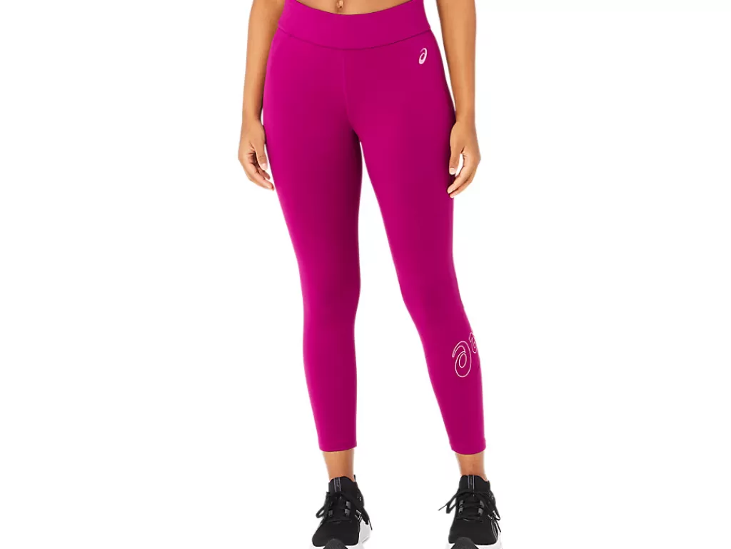 ASICS Tights & leggings | Broeken> LOGO 7/8 TIGHT Blackberry