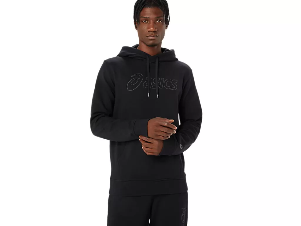 ASICS Bovenkleding | Hoodies en sweatshirts> LOGO OTH HOODIE Performance Black/Graphite Grey