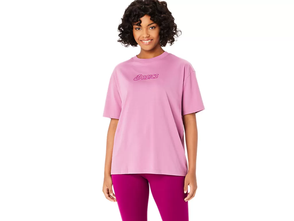 ASICS Shirts met korte mouwen | Bovenkleding> LOGO TEE Soft Berry