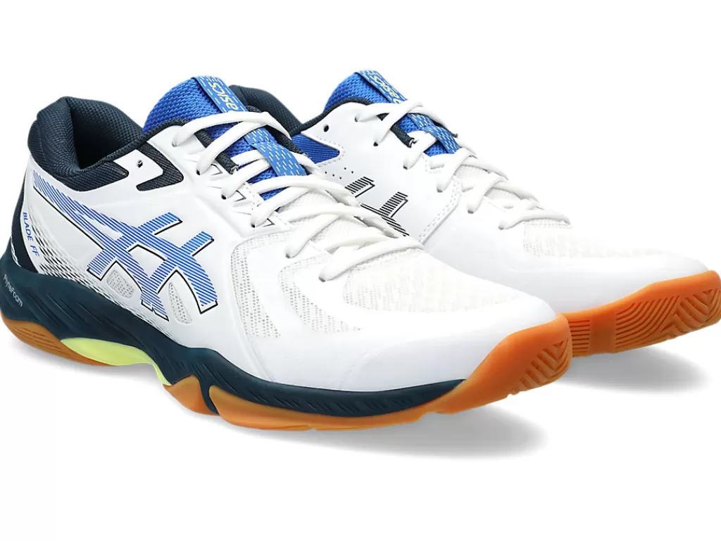 ASICS Netbal | Squash & badminton>BLADE FF White/Illusion Blue