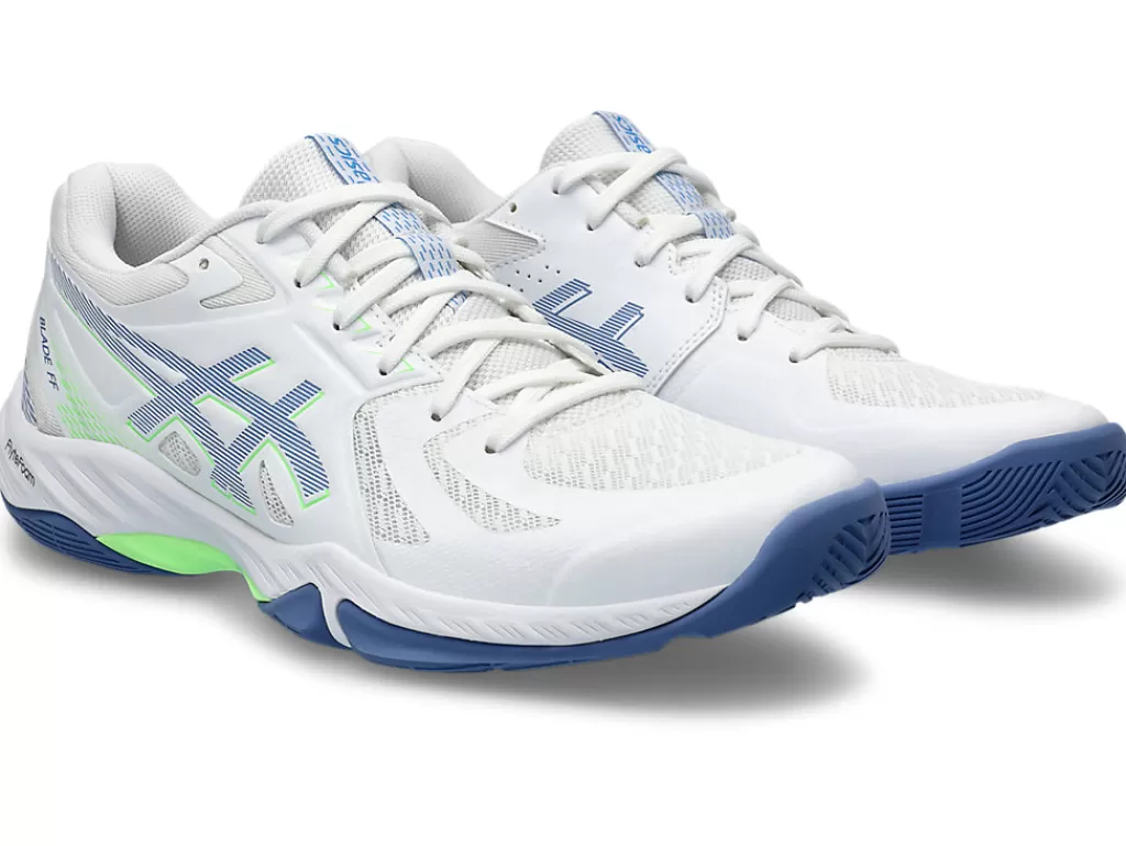 ASICS Squash & badminton | Handbal>BLADE FF White/Denim Blue