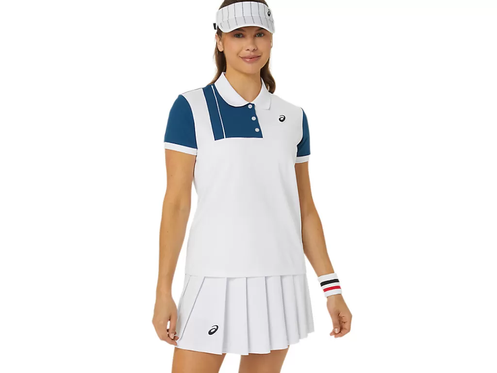 ASICS Kleding | Kleding>CLASSIC POLO-SHIRT Brilliant White