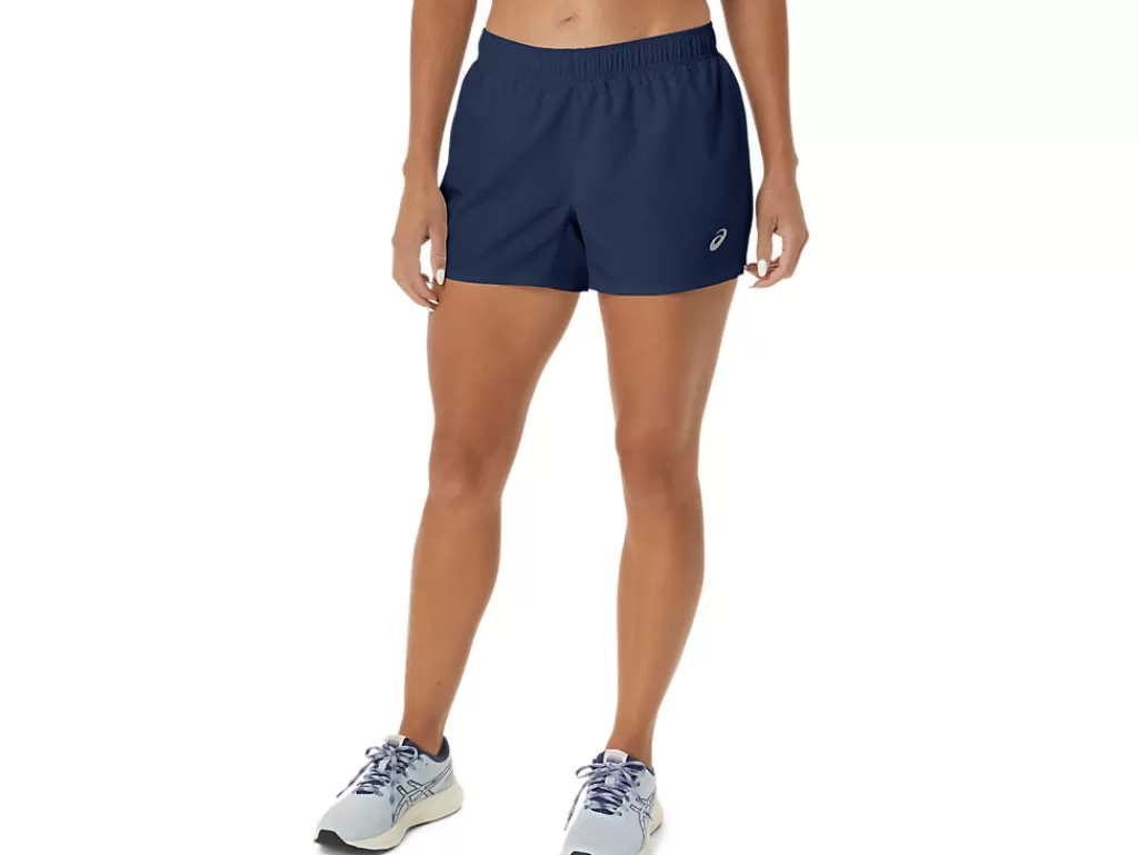 ASICS Kleding | Hardlopen>CORE 4IN SHORT Blue Expanse