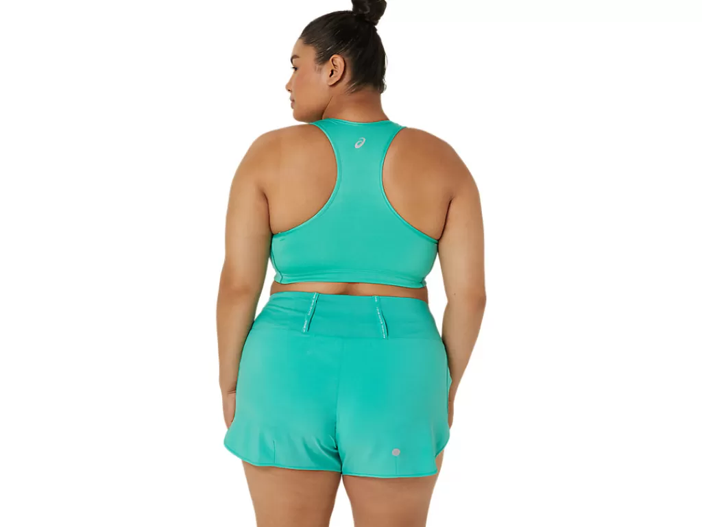 ASICS Kleding | Hardlopen>CORE LOGO BRA Aurora Green/Rich Teal