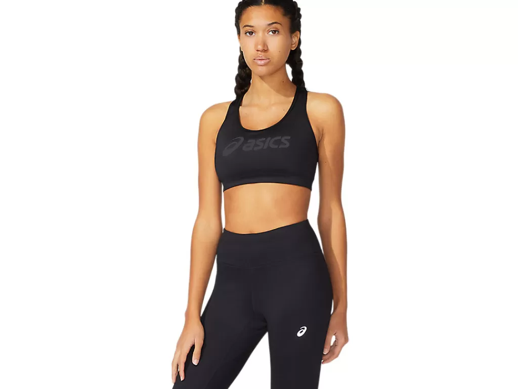 ASICS Kleding | Hardlopen>CORE LOGO BRA Performance Black/Performance Black