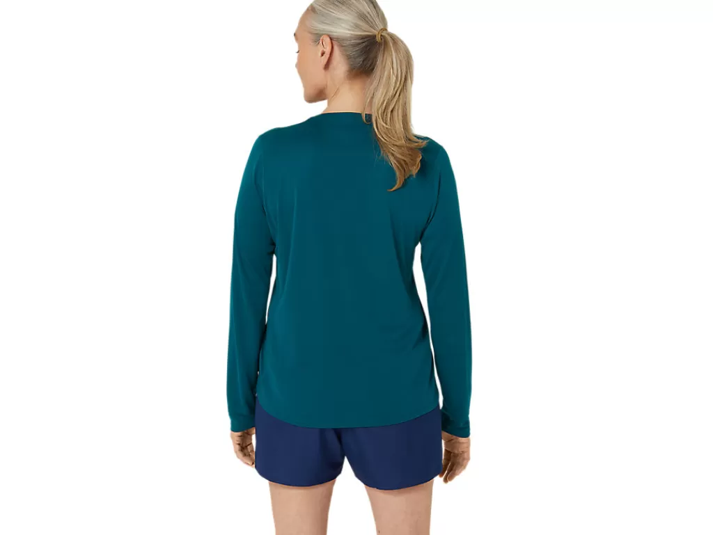 ASICS Kleding | Hardlopen>CORE LS TOP Rich Teal