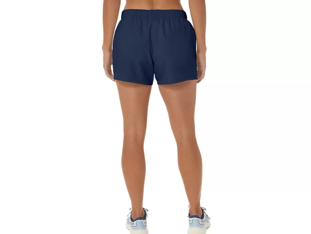 ASICS Kleding | Hardlopen>CORE SPLIT SHORT Blue Expanse