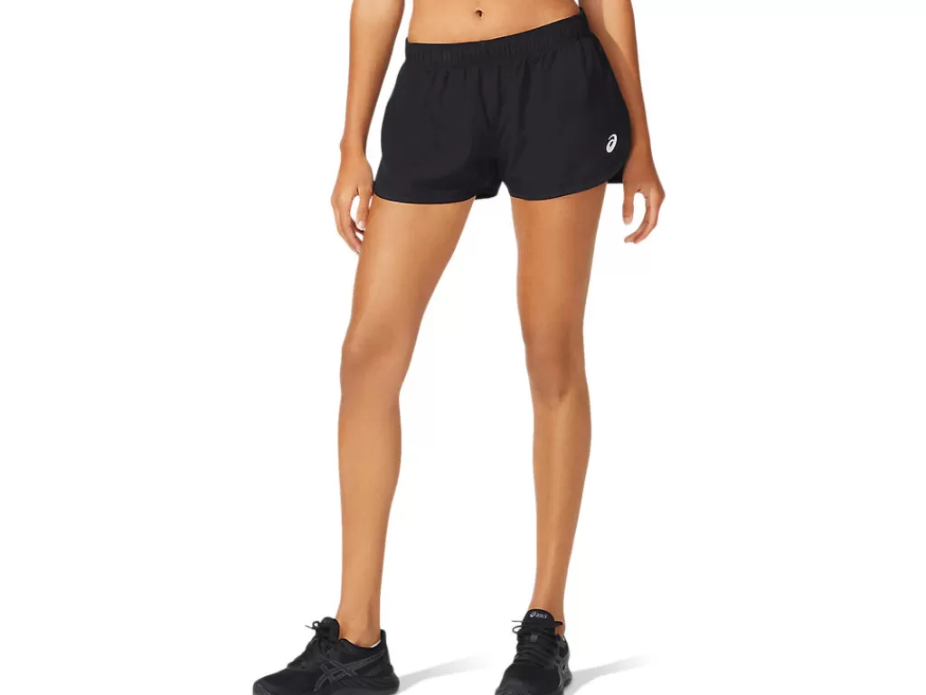 ASICS Kleding | Hardlopen>CORE SPLIT SHORT Performance Black