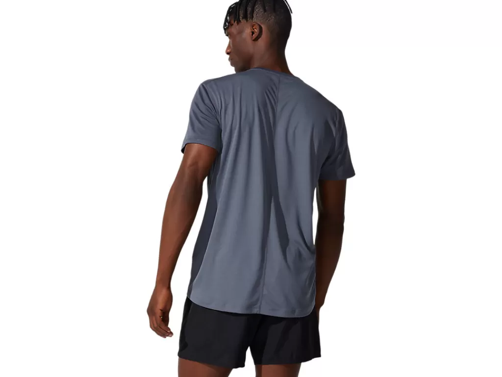 ASICS Kleding | Hardlopen>CORE SS TOP Carrier Grey