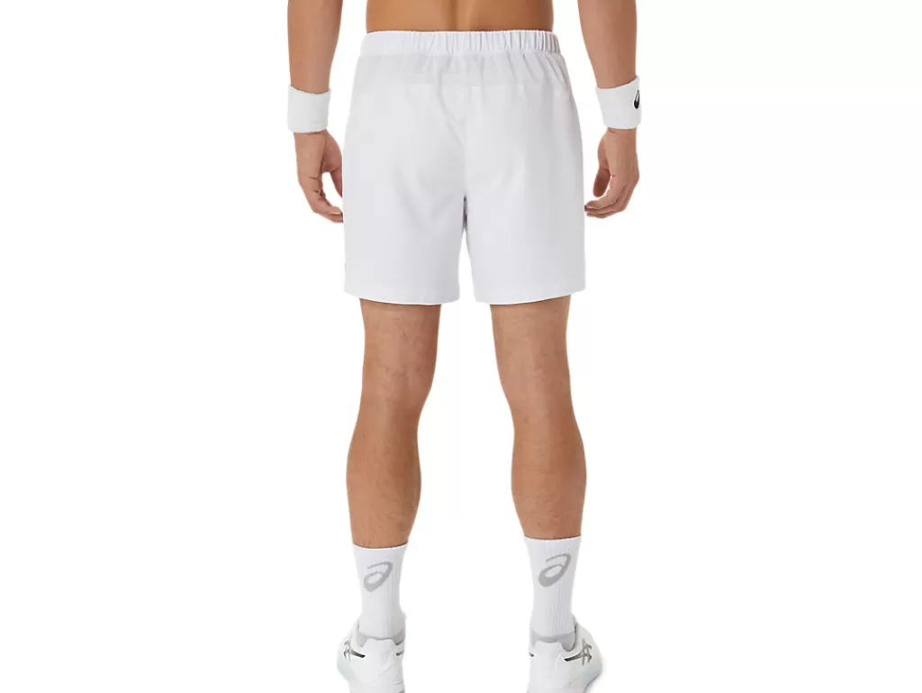 ASICS Kleding | Tennis>COURT 7IN SHORT Brilliant White