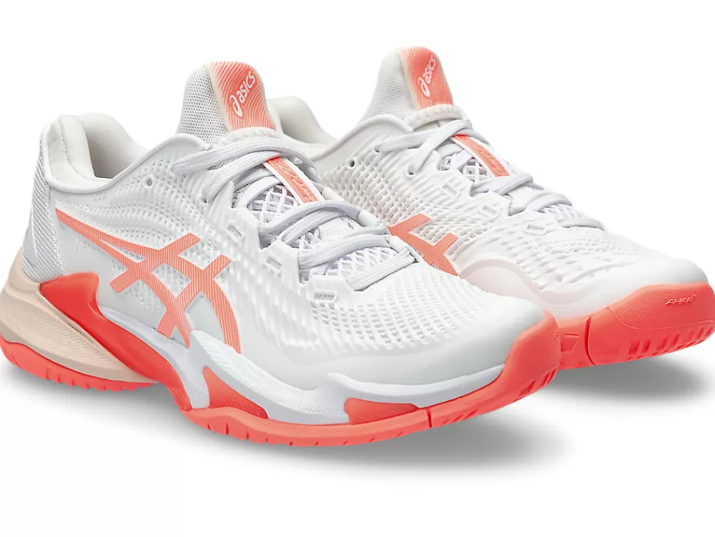 ASICS COURT FF™ | Tennisschoenen>COURT FF 3 White/Sun Coral