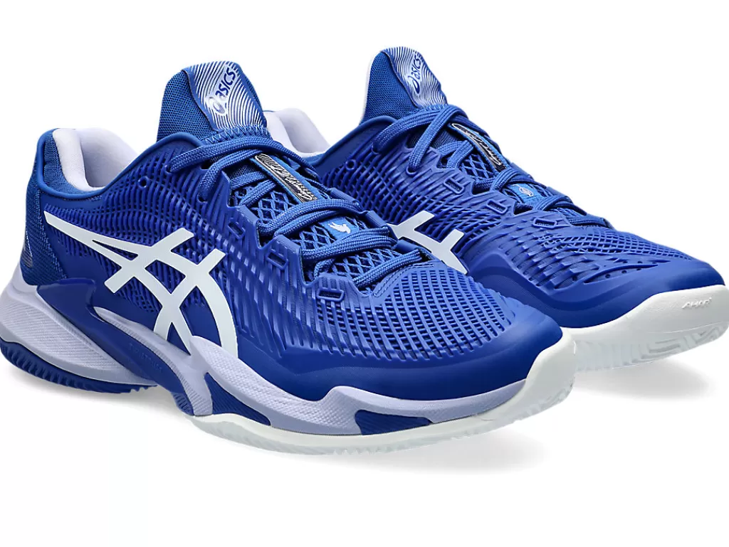 ASICS COURT FF™ | Tennisschoenen>COURT FF 3 NOVAK CLAY Asics Blue/Fresh Air