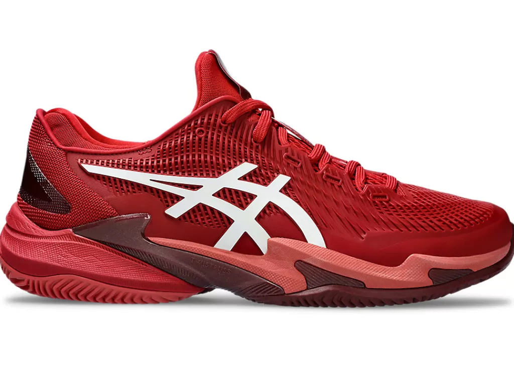 ASICS Tennisschoenen | COURT FF™>COURT FF 3 NOVAK CLAY Cranberry/White