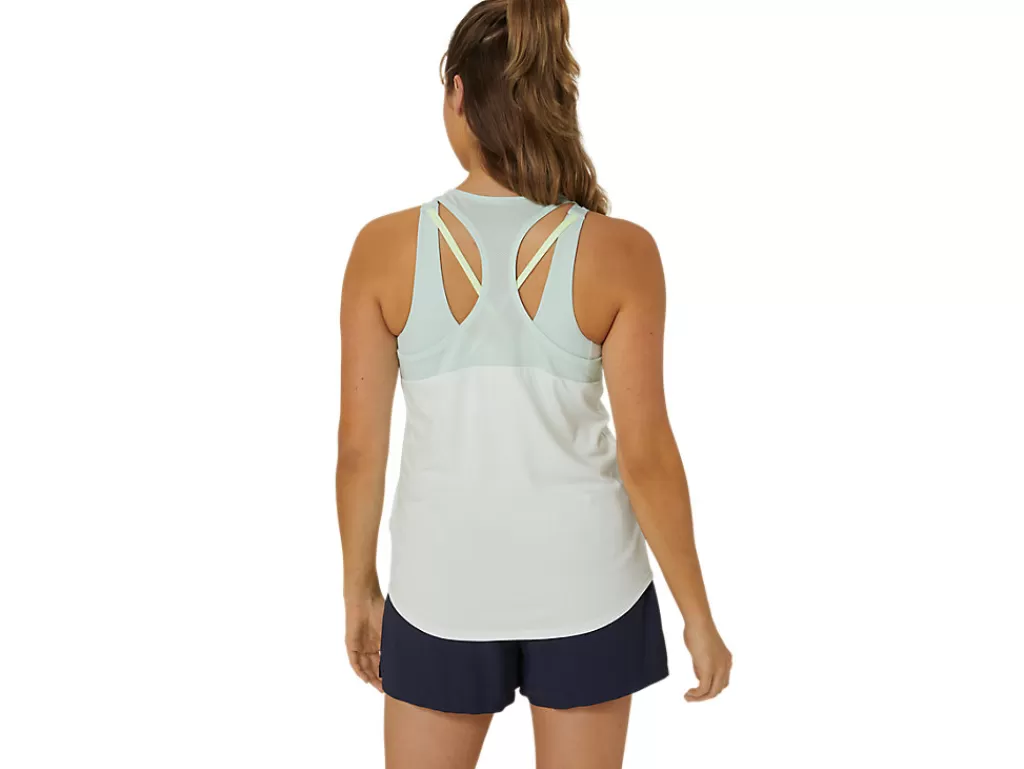 ASICS Kleding | Shirts met korte mouwen>COURT TANK Pale Mint/Pale Blue