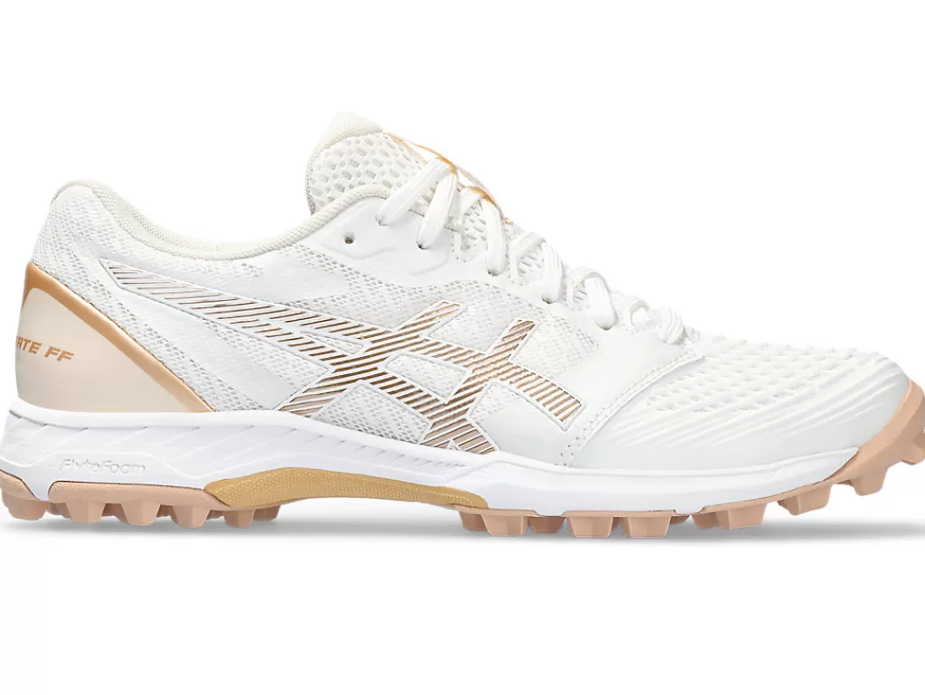 ASICS Hockey | Schoenen>FIELD ULTIMATE FF 2 White/Champagne