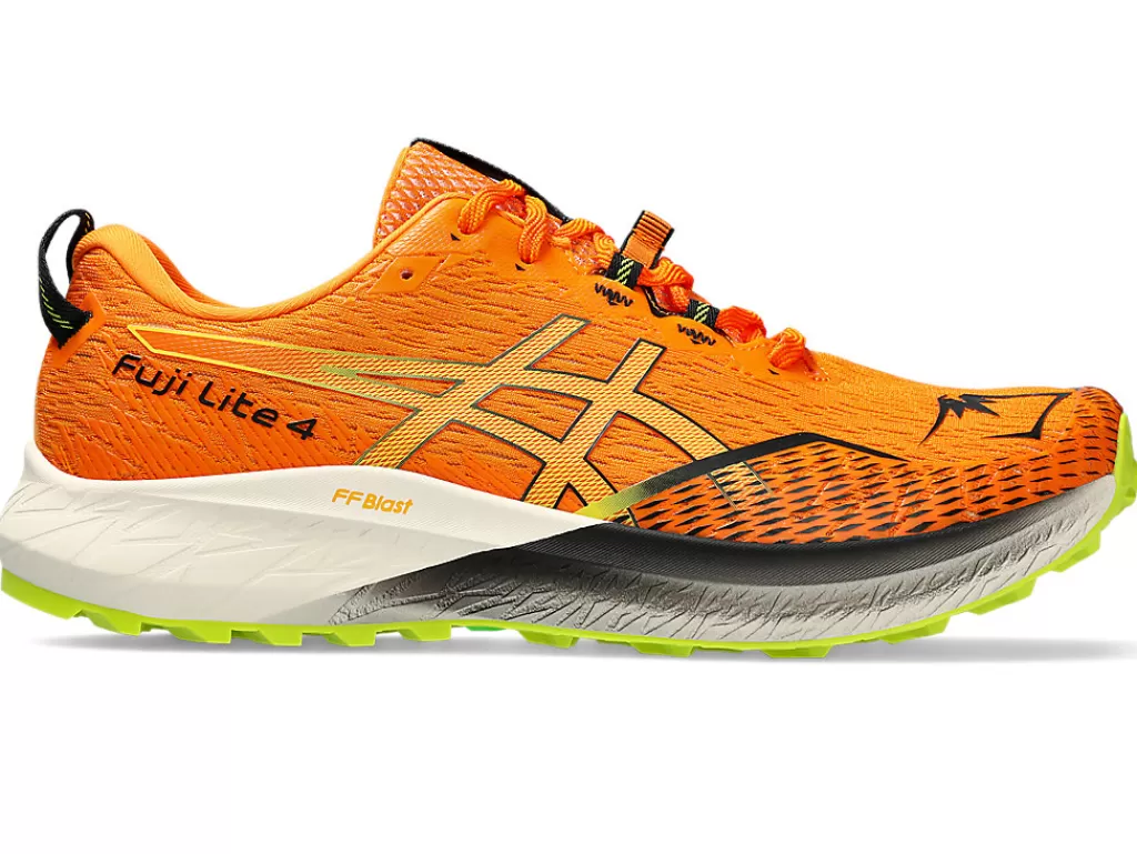 ASICS FUJI LITE™ | Trail running>FUJILITE 4 Bright Orange/Neon Lime