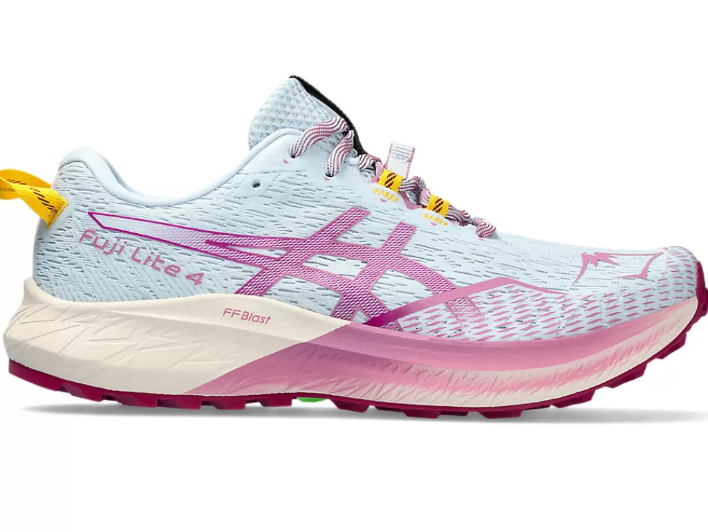 ASICS Trail running | FUJI LITE™>FUJILITE 4 Light Blue/Blackberry