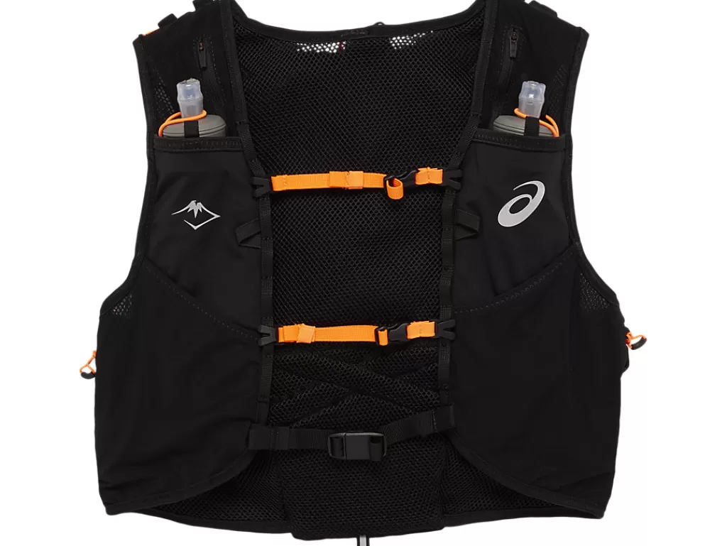 ASICS Kleding | Trail running>FUJITRAIL HYDRATION VEST 7L Performance Black/Shocking Orange