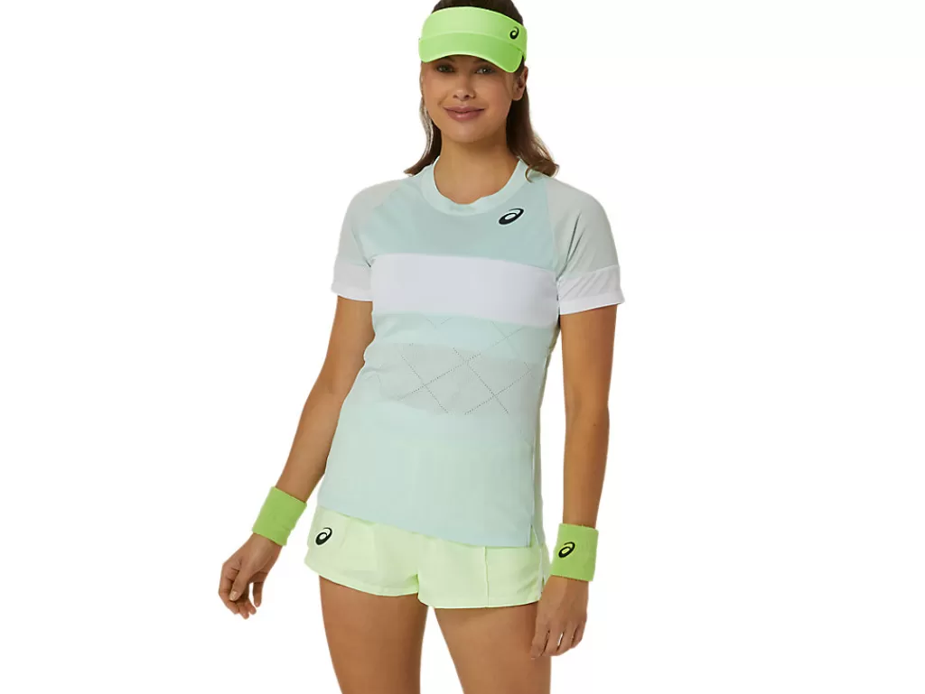 ASICS Kleding | Shirts met korte mouwen>GAME SS TOP Pale Blue