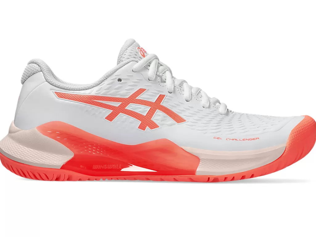 ASICS Tennisschoenen | Tennis>GEL-CHALLENGER 14 White/Sun Coral