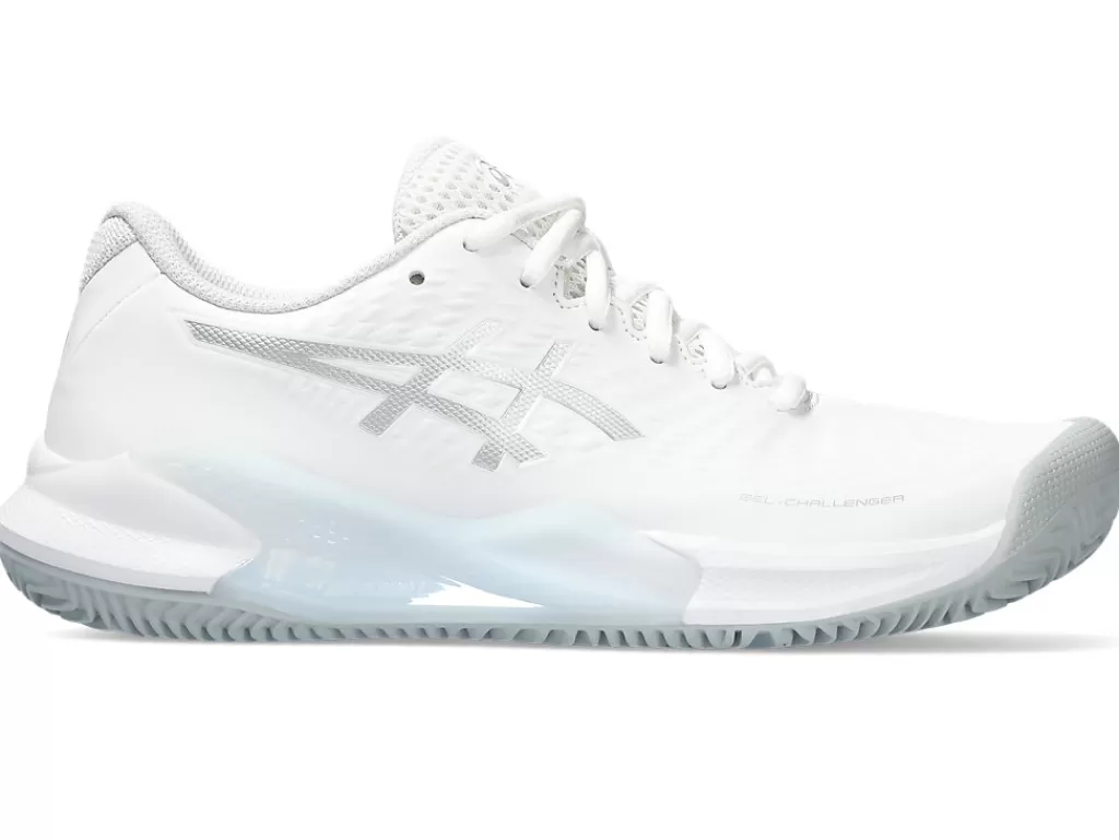 ASICS Tennisschoenen | Tennis>GEL-CHALLENGER 14 CLAY White/Pure Silver