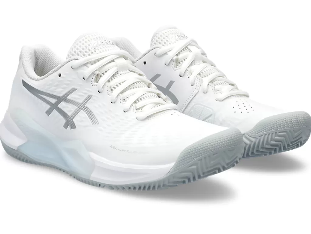 ASICS Tennisschoenen | Tennis>GEL-CHALLENGER 14 CLAY White/Pure Silver