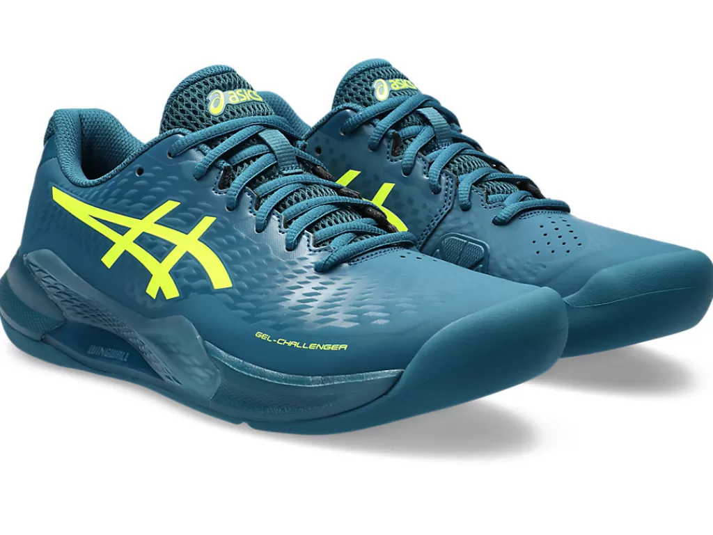 ASICS Tennisschoenen | Tennis>GEL-CHALLENGER 14 INDOOR Restful Teal/Safety Yellow