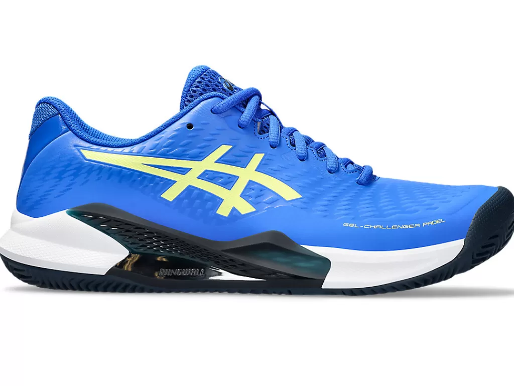 ASICS Padel | Padel>GEL-CHALLENGER 14 PADEL Illusion Blue/Glow Yellow