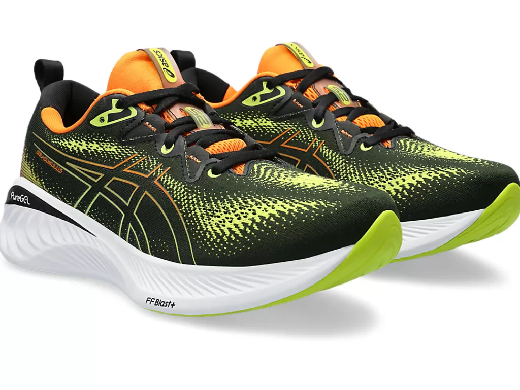 ASICS GEL-CUMULUS™ | Verder hardlopen - neutral>GEL-CUMULUS 25 Black/Neon Lime