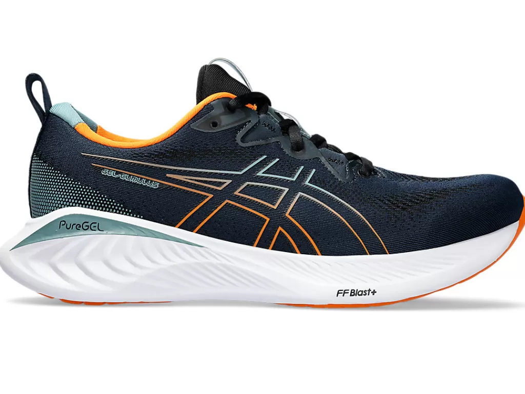 ASICS GEL-CUMULUS™ | Verder hardlopen - neutral>GEL-CUMULUS 25 French Blue/Bright Orange