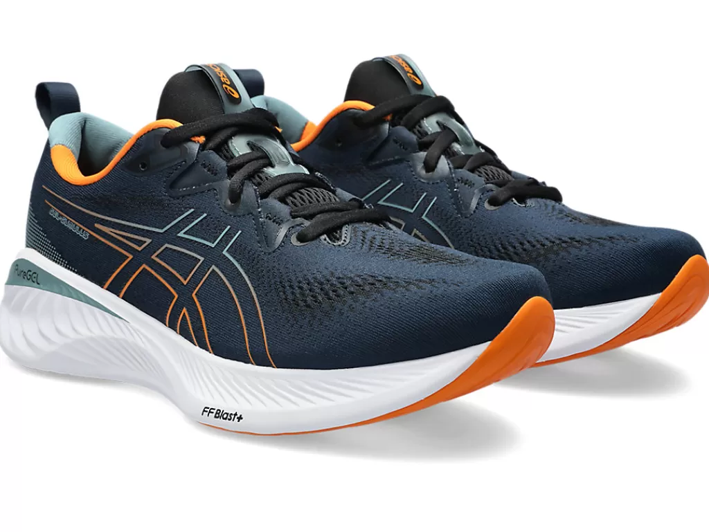 ASICS GEL-CUMULUS™ | Verder hardlopen - neutral>GEL-CUMULUS 25 French Blue/Bright Orange