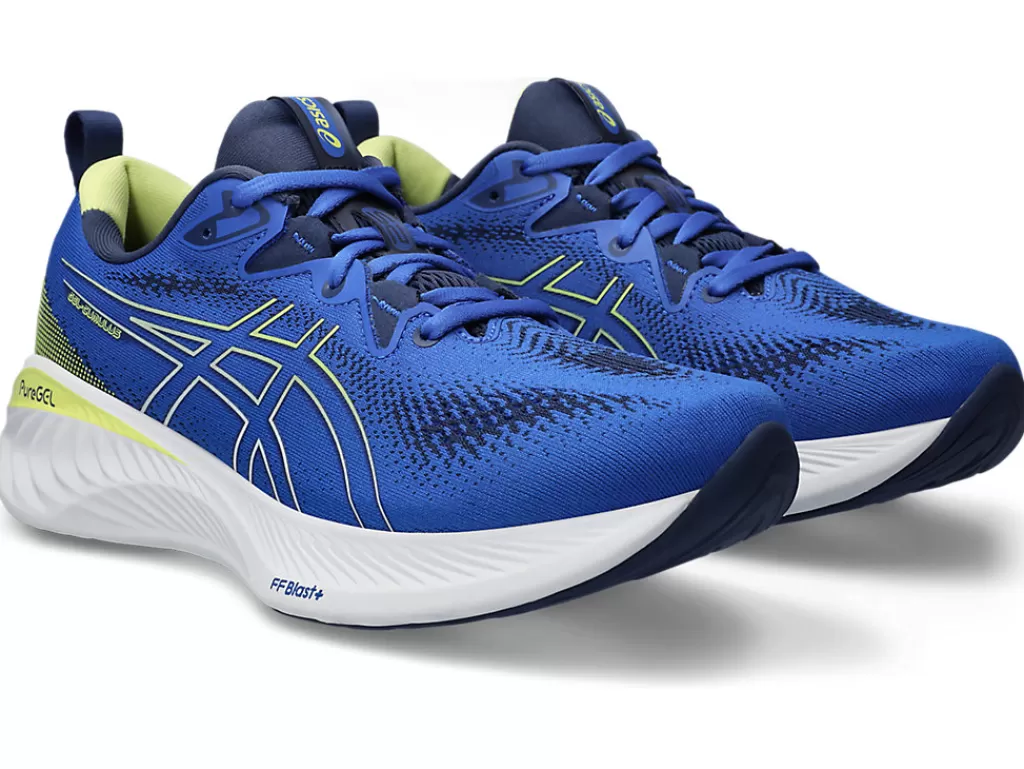 ASICS GEL-CUMULUS™ | Verder hardlopen - neutral>GEL-CUMULUS 25 Illusion Blue/Glow Yellow