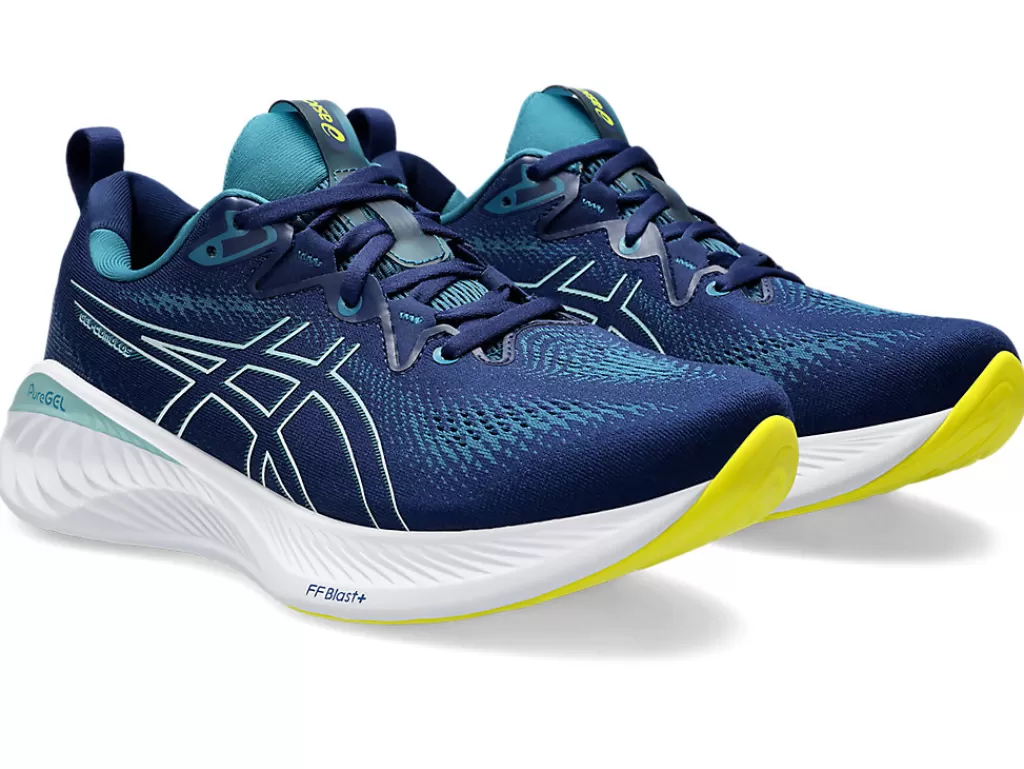 ASICS GEL-CUMULUS™ | Hardloopschoenen>GEL-CUMULUS 25 Blue Expanse/Teal Tint