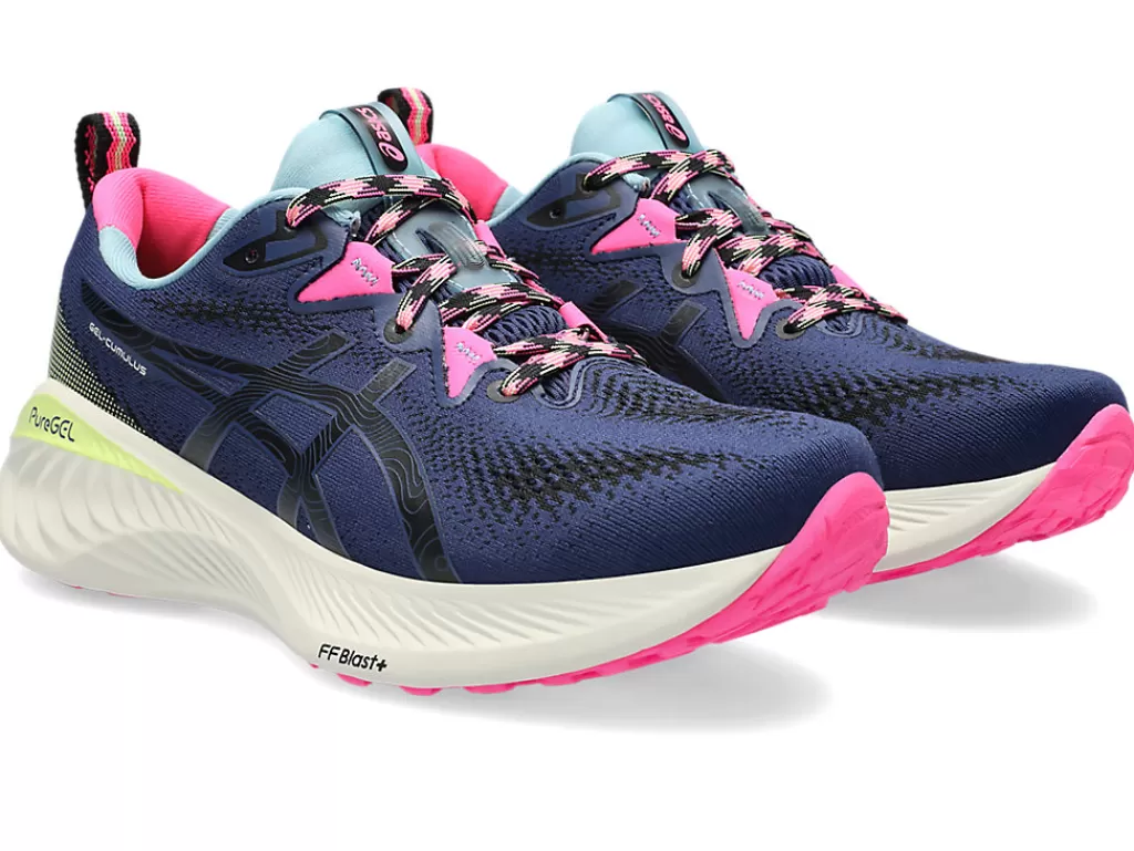 ASICS GEL-CUMULUS™ | Hardloopschoenen>GEL-CUMULUS 25 TR Nature Bathing/Lime Green