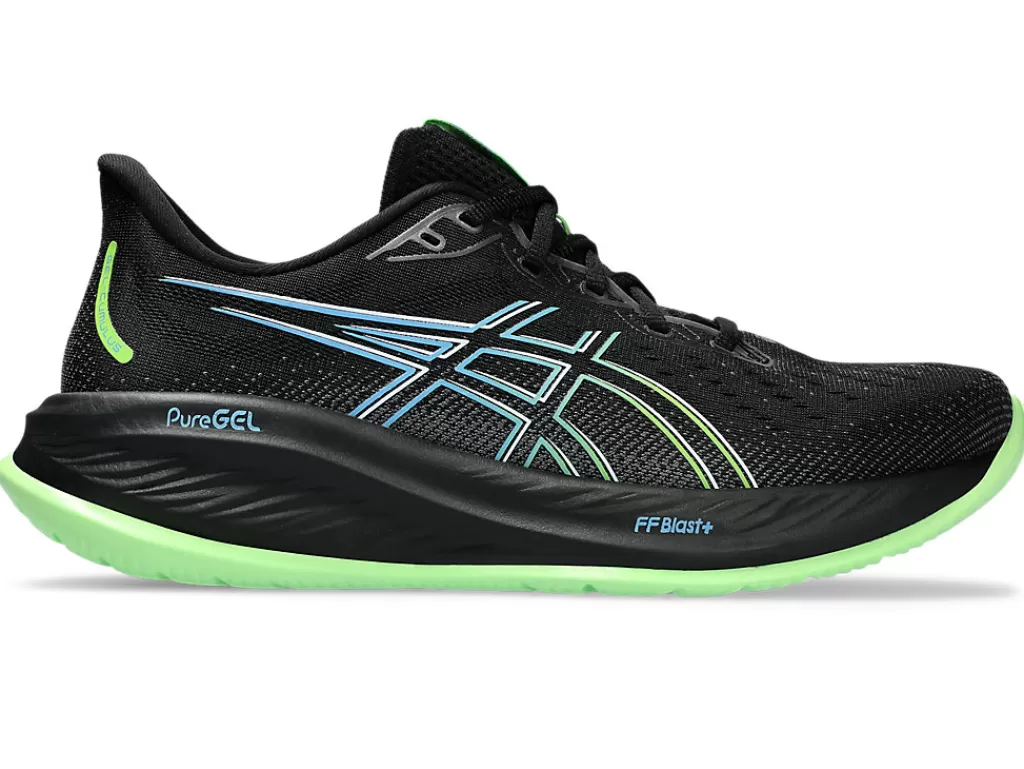 ASICS GEL-CUMULUS™ | Hardloopschoenen>GEL-CUMULUS 26 Black/Electric Lime