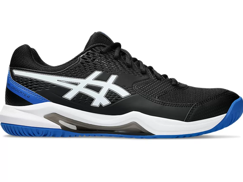 ASICS Tennisschoenen | Tennis>GEL-DEDICATE 8 Black/Tuna Blue