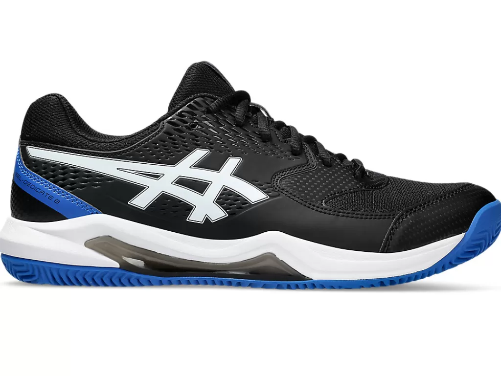 ASICS Tennisschoenen | Tennis>GEL-DEDICATE 8 CLAY Black/Tuna Blue