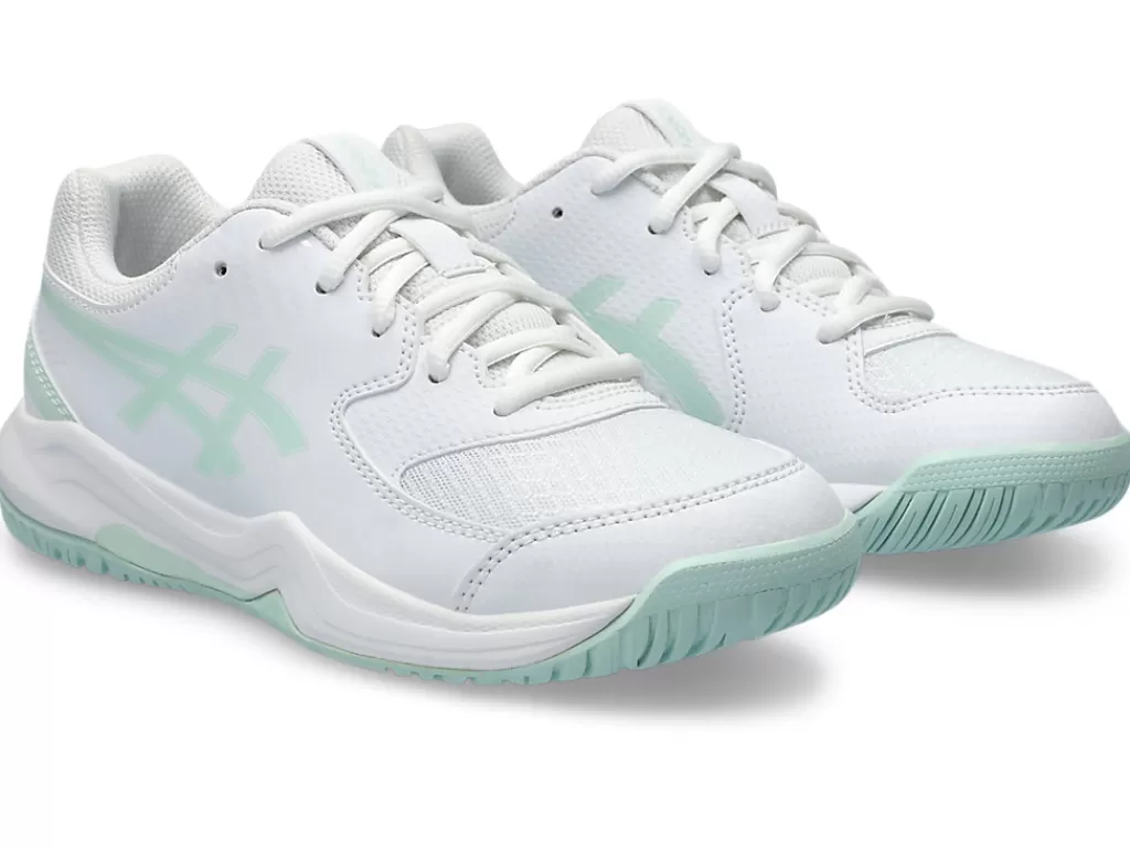 ASICS Tennisschoenen | Schoenen>GEL-DEDICATE 8 GS White/Pale Blue