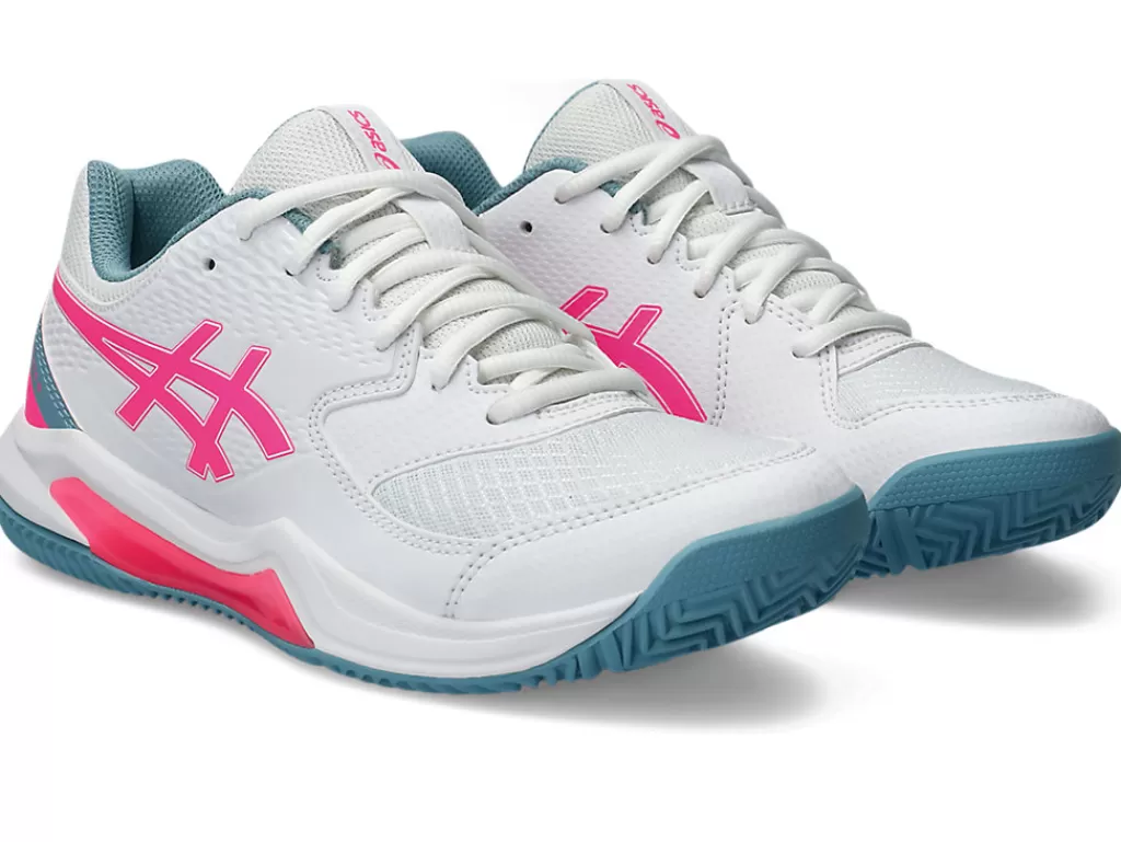 ASICS Padel | Padel>GEL-DEDICATE 8 PADEL White/Hot Pink