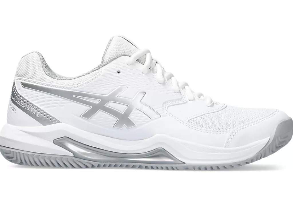 ASICS Padel | Padel>GEL-DEDICATE 8 PADEL White/Pure Silver