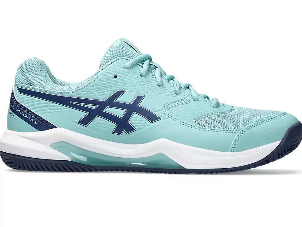 ASICS Padel | Padel>GEL-DEDICATE 8 PADEL Teal Tint/Thunder Blue