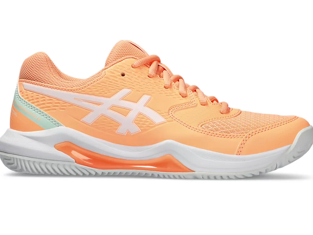 ASICS Padel | Padel>GEL-DEDICATE 8 PADEL Bright Sunstone/White