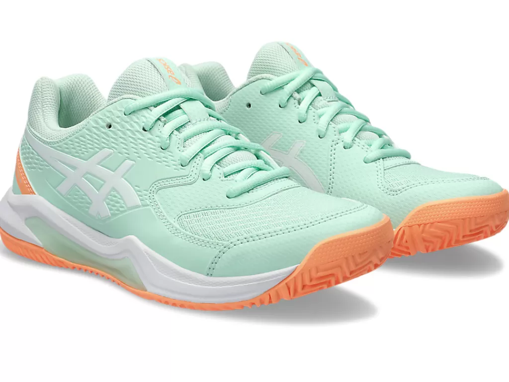 ASICS Padel | Padel>GEL-DEDICATE 8 PADEL Mint Tint/White