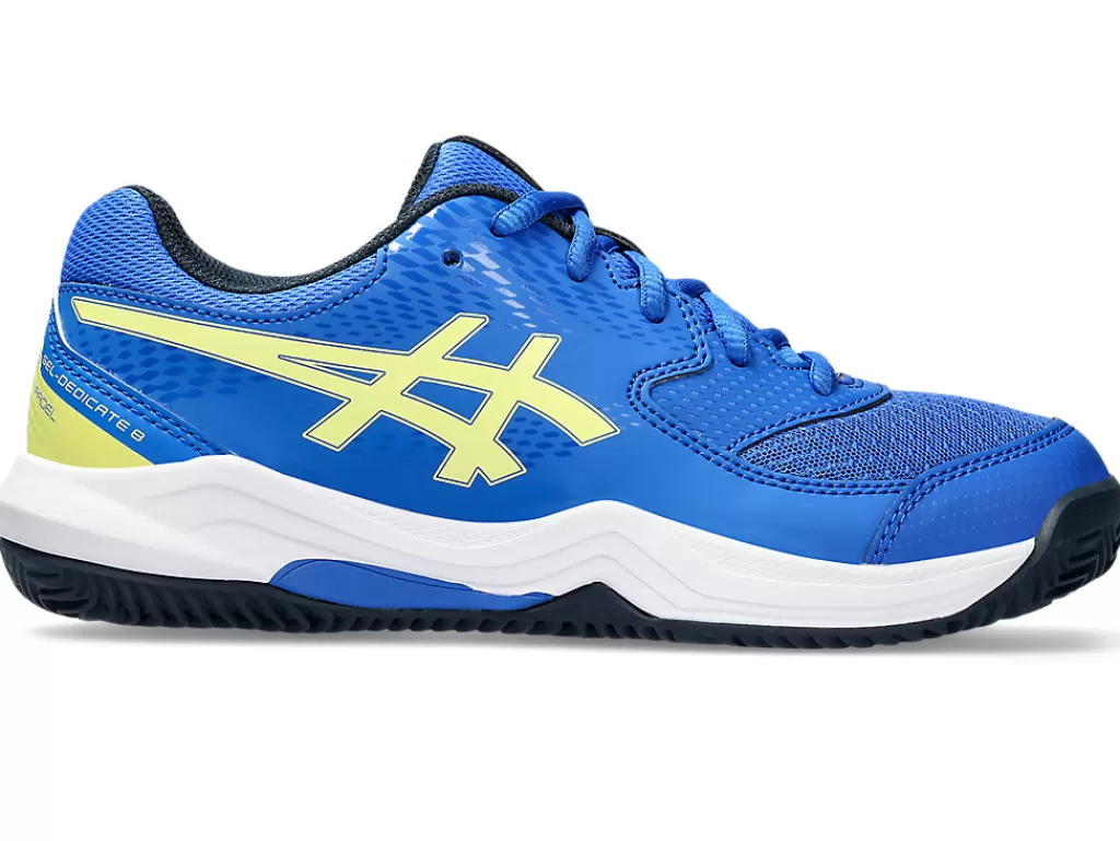 ASICS Padel | Andere sporten>GEL-DEDICATE 8 PADEL GS Illusion Blue/Glow Yellow