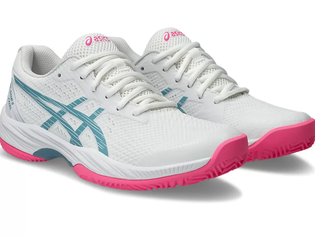 ASICS Padel | Padel>GEL-GAME 9 PADEL White/Gris Blue