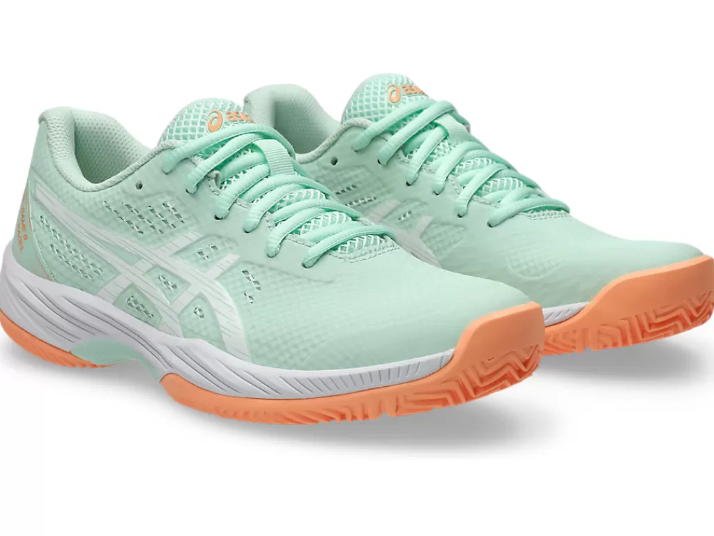 ASICS Padel | Padel>GEL-GAME 9 PADEL Mint Tint/White