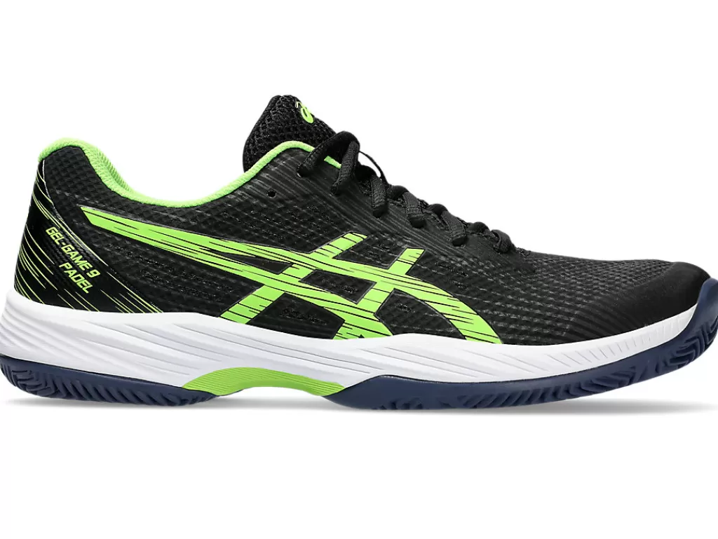 ASICS Padel | Padel>GEL-GAME 9 PADEL Black/Electric Lime