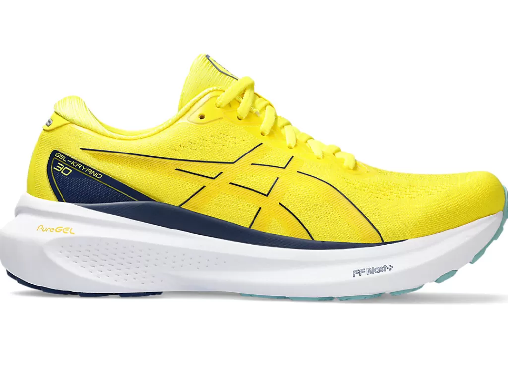 ASICS GEL-KAYANO™ | Hardloopschoenen>GEL-KAYANO 30 Bright Yellow/Blue Expanse