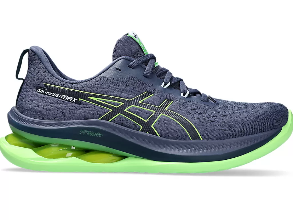 ASICS Run faster | Hardloopschoenen>GEL-KINSEI MAX Thunder Blue/Electric Lime